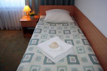 Фото номера Одноместный номер Отель Hotel Logos г. Сувалки 2
