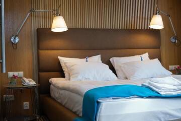 Фото номера Апартаменты Делюкс (для 2 взрослых) Отель Velvet Hotel &amp; Restaurant г. Сувалки 11