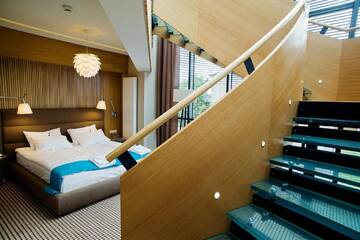 Фото номера Апартаменты Делюкс (для 2 взрослых) Отель Velvet Hotel &amp; Restaurant г. Сувалки 12