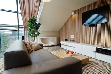 Фото номера Апартаменты Делюкс (для 2 взрослых) Отель Velvet Hotel &amp; Restaurant г. Сувалки 2