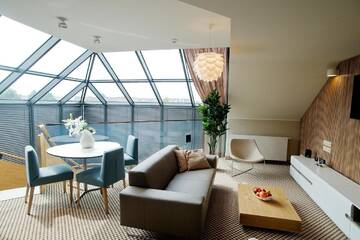 Фото номера Апартаменты Делюкс (для 2 взрослых) Отель Velvet Hotel &amp; Restaurant г. Сувалки 4
