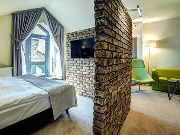 Фото номера Двухместный номер Делюкс с 1 кроватью Отель Hotel Loft 1898 г. Сувалки 2
